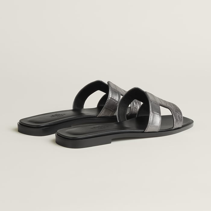 Gris Argenté Oran Sandal