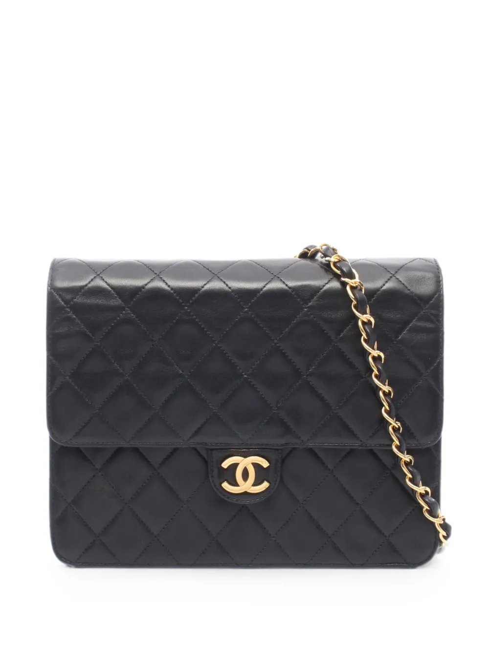 1996-1997 Matelassé push-lock shoulder bag