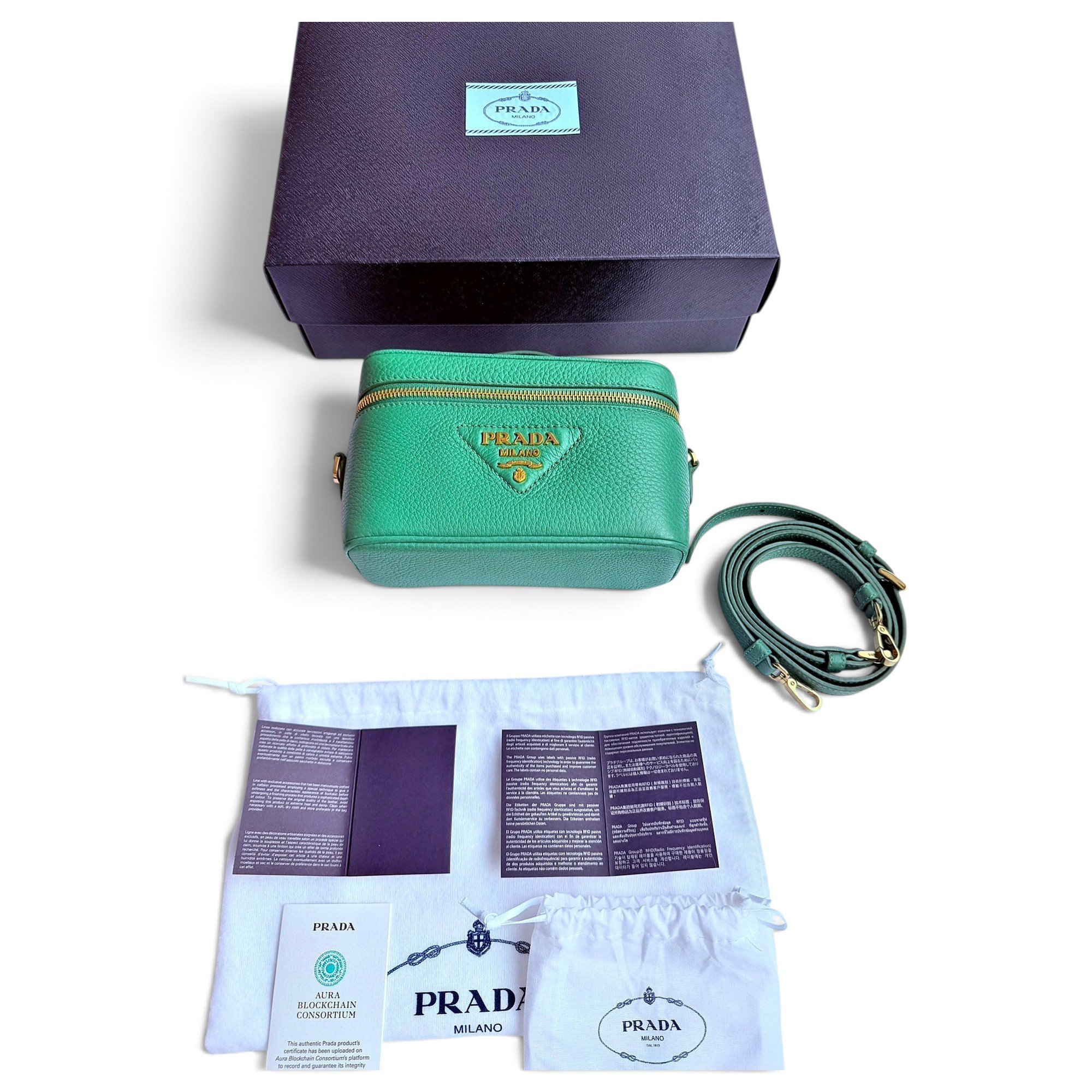 Leather handbag