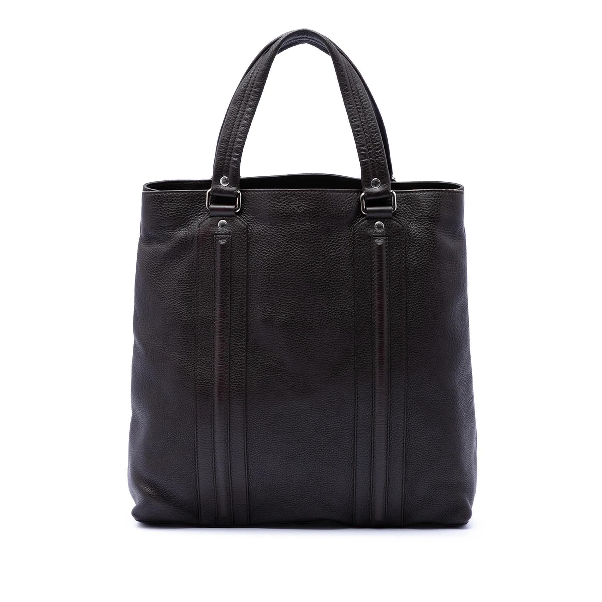 Bestiary tote leather handbag