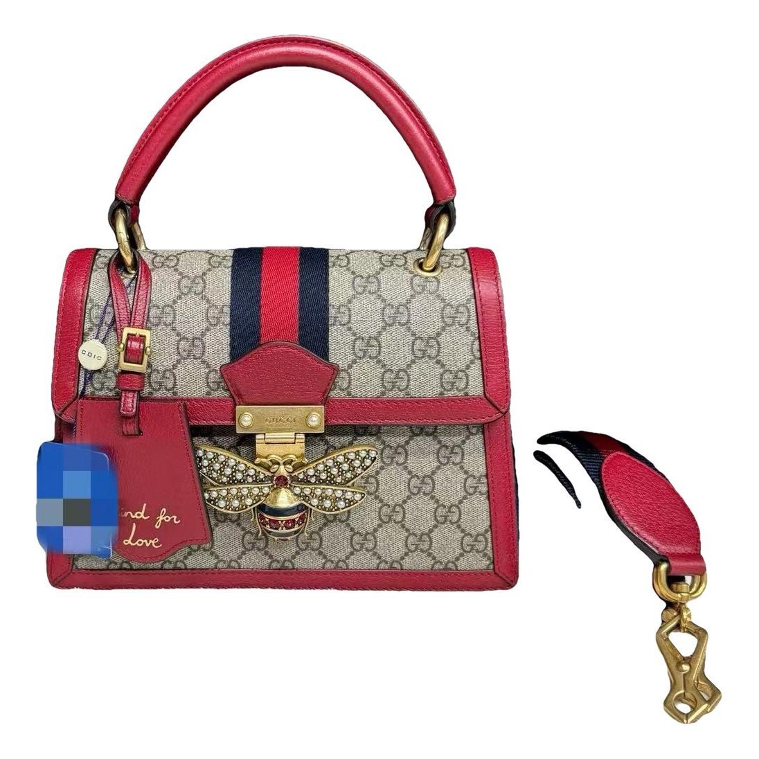 Leather crossbody bag