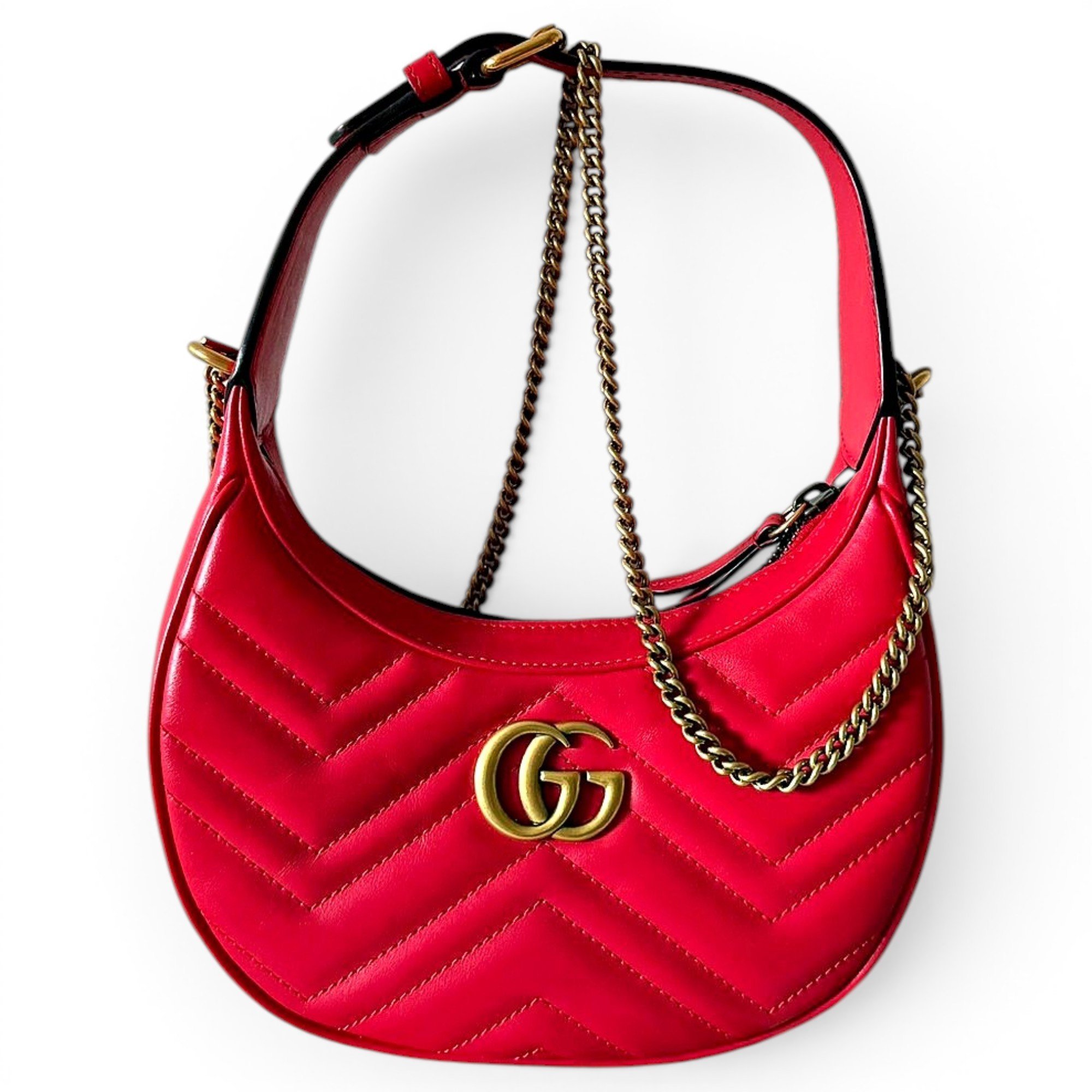Leather crossbody bag