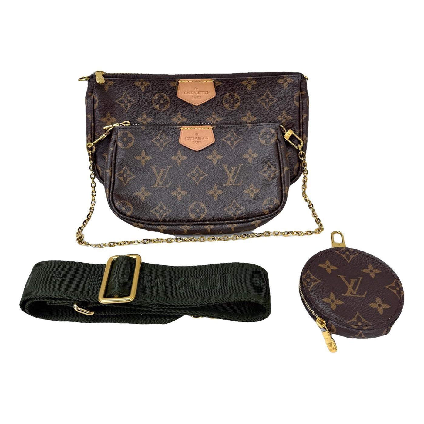 Multi Pochette Accessoires leather handbag