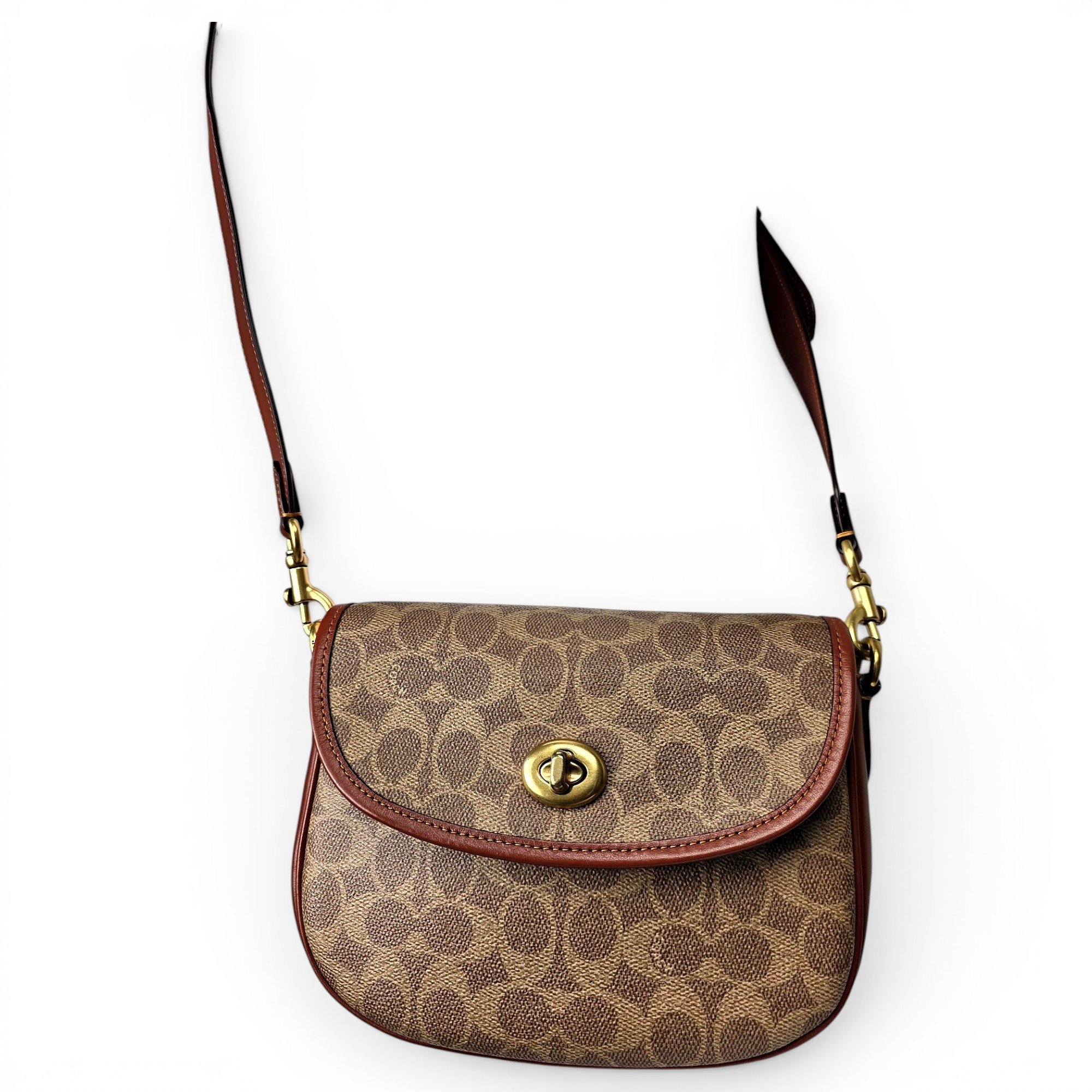 Leather crossbody bag