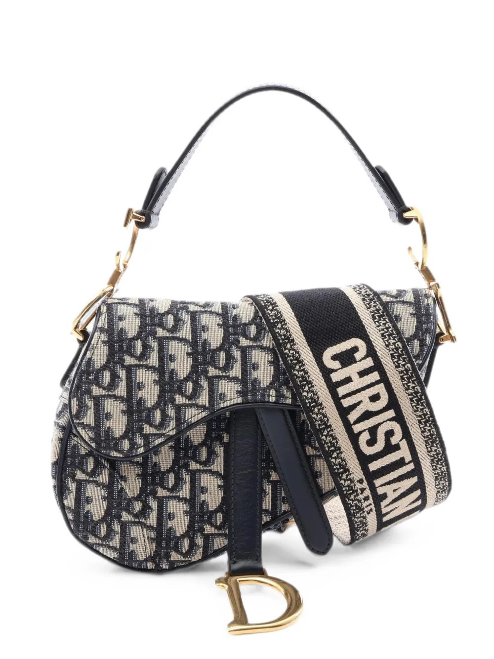 2010s Saddle Oblique two-way mini bag