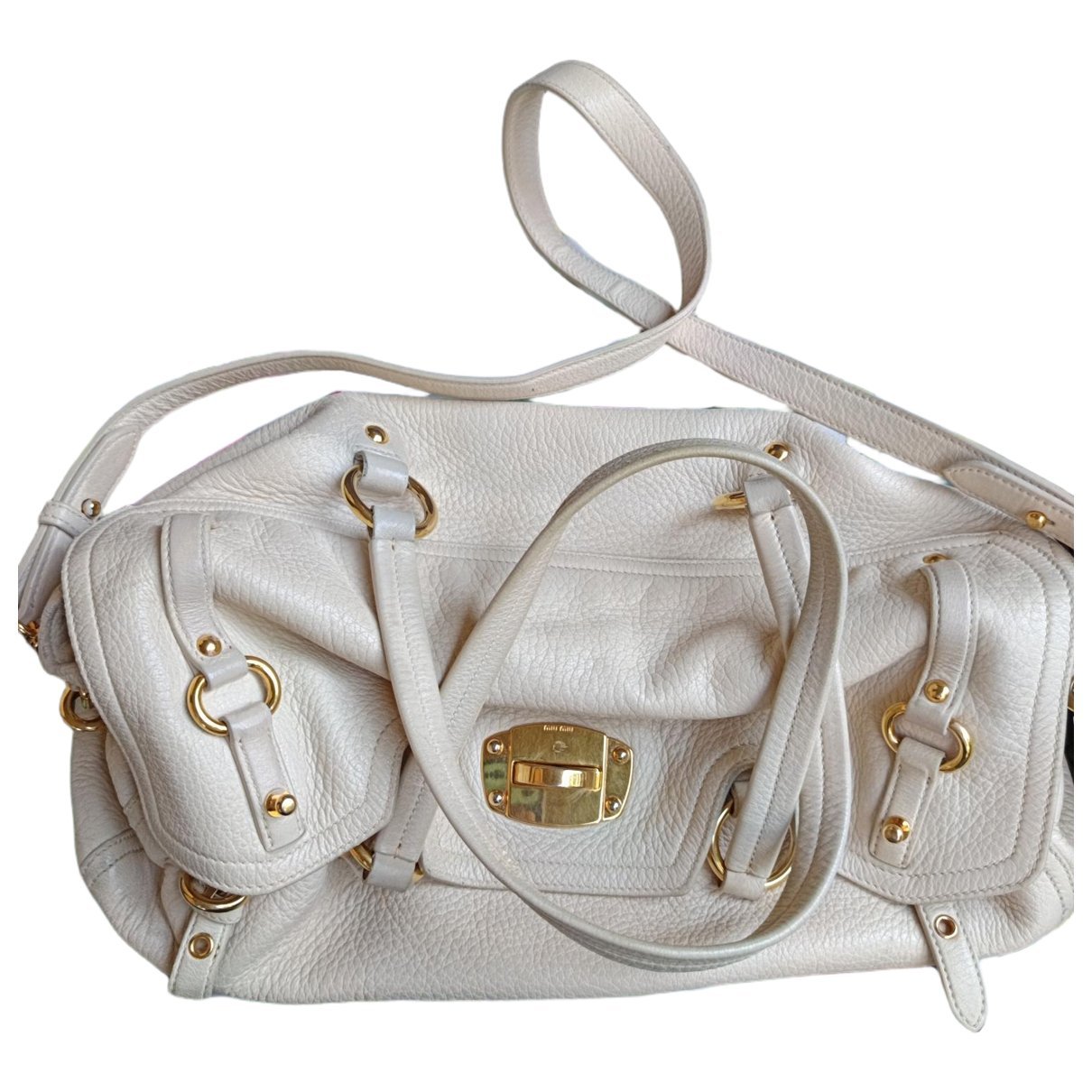 Bow bag leather handbag