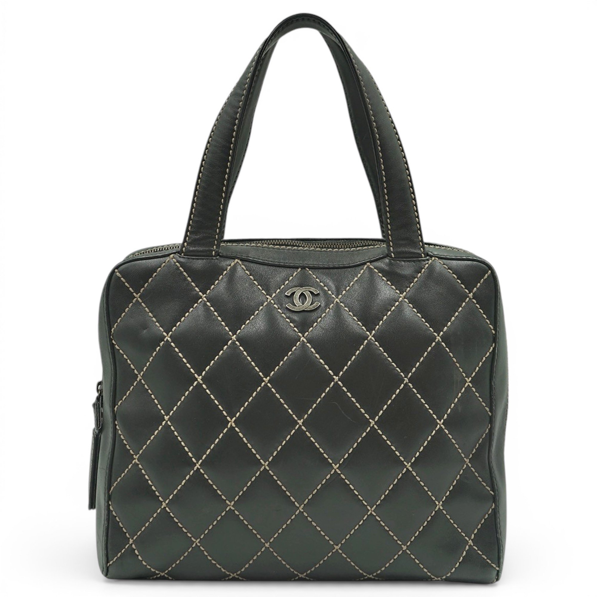 Leather handbag