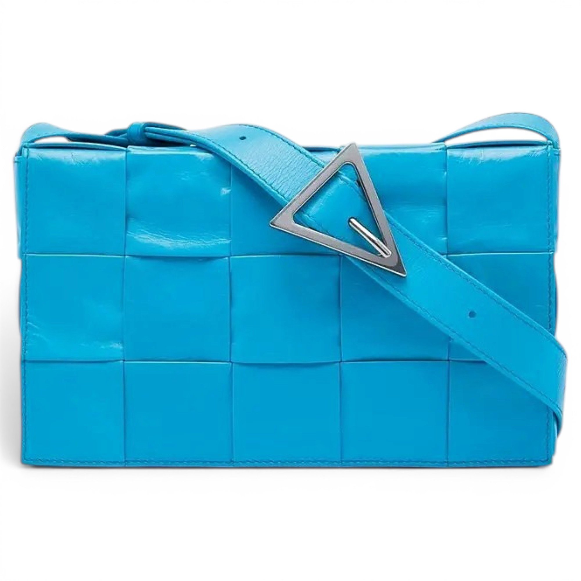 Cassette leather crossbody bag
