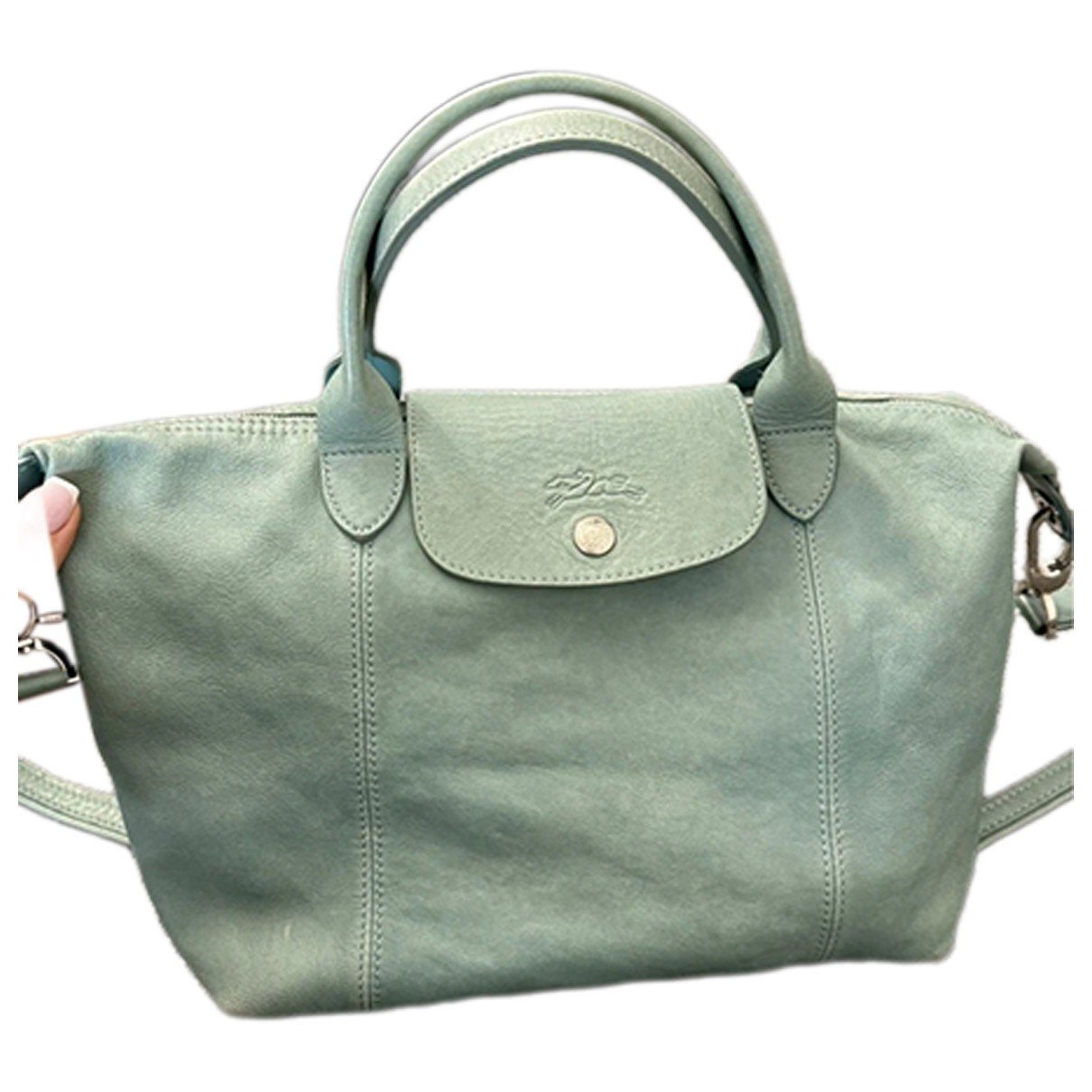 Leather handbag