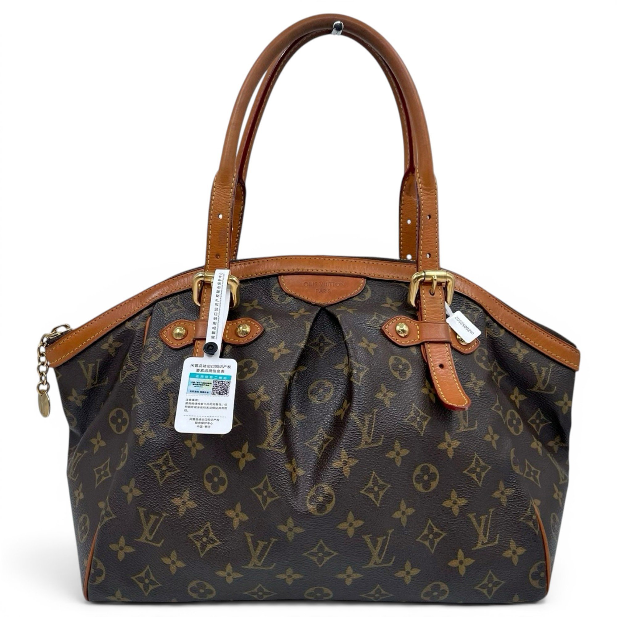 Tivoli leather handbag