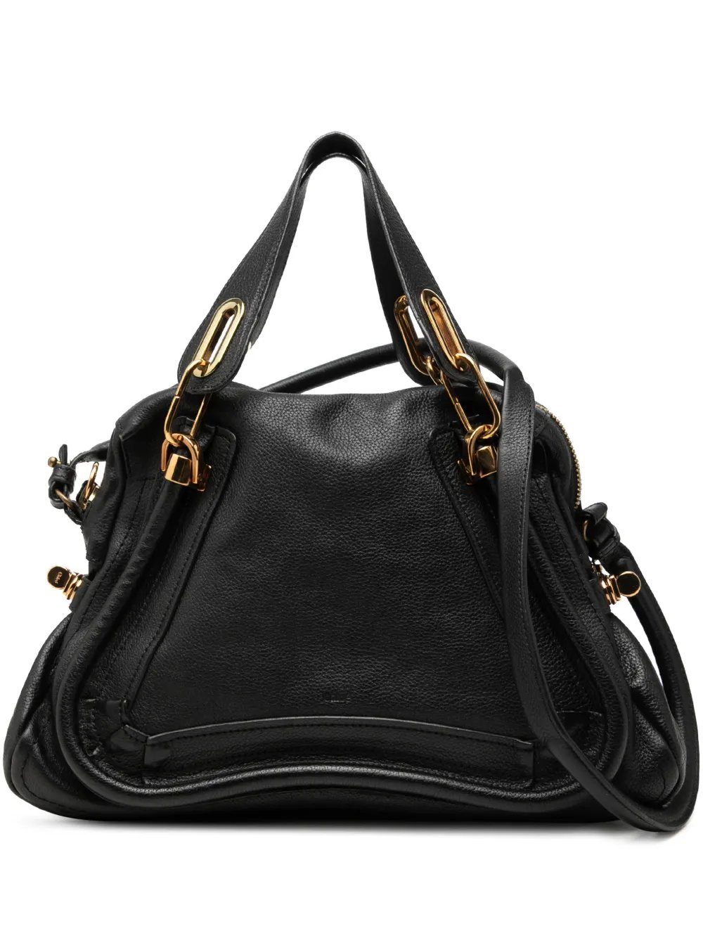 2011 Medium Pebbled Leather Paraty satchel