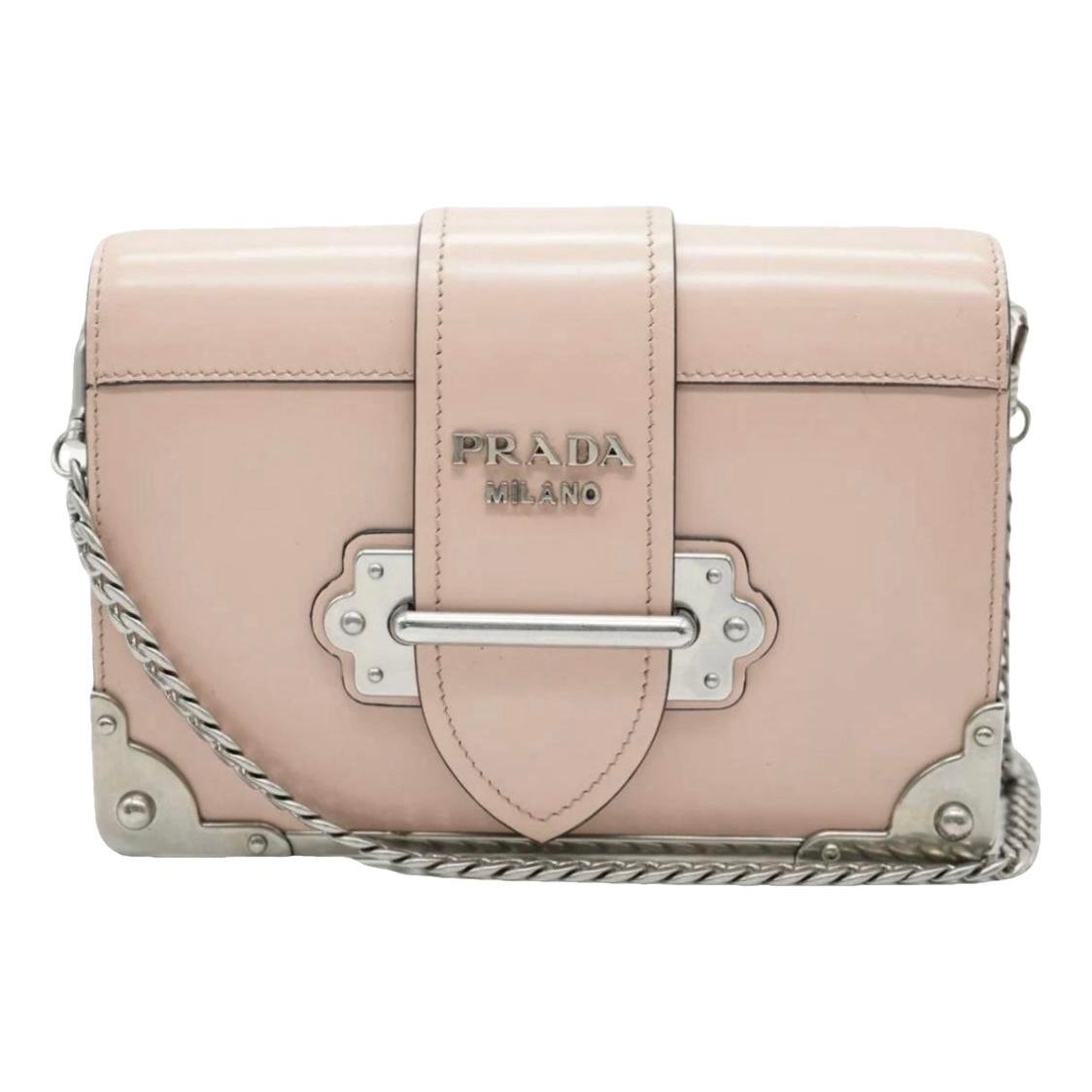 Cahier leather crossbody bag