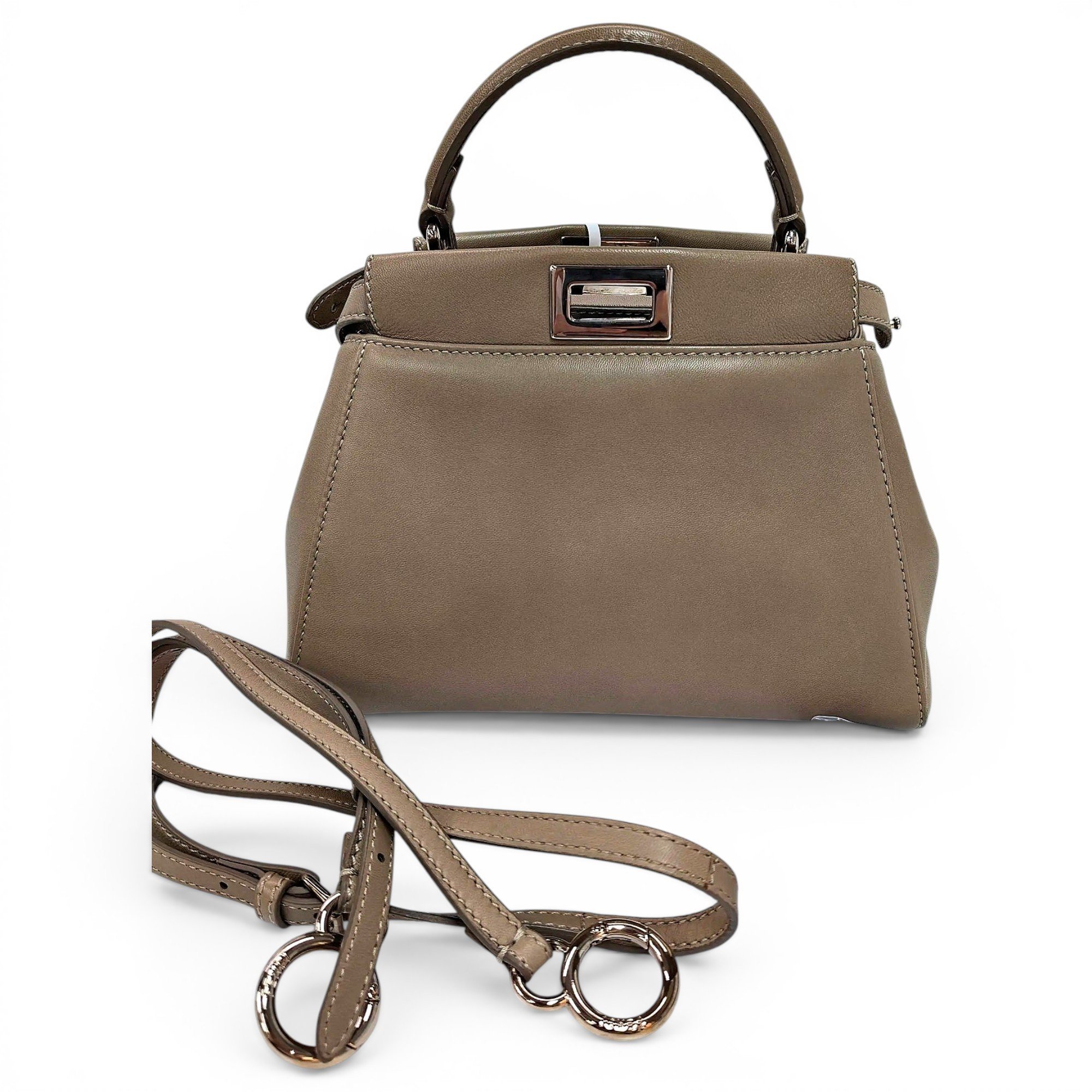 Fendi Peekaboo leather crossbody bag
