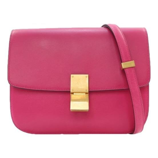 Leather crossbody bag