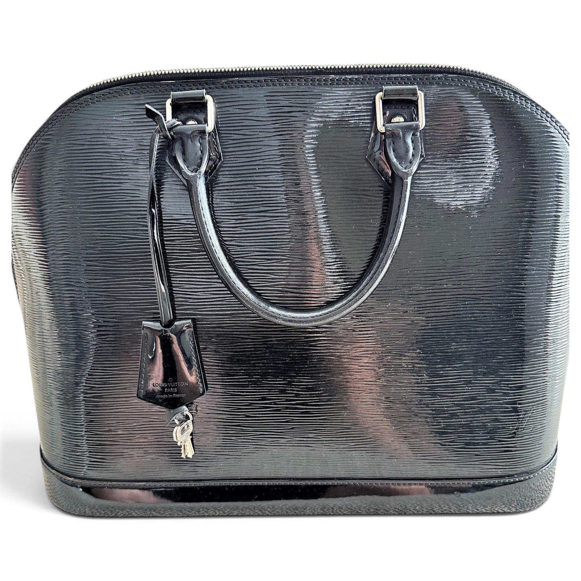 Alma leather handbag