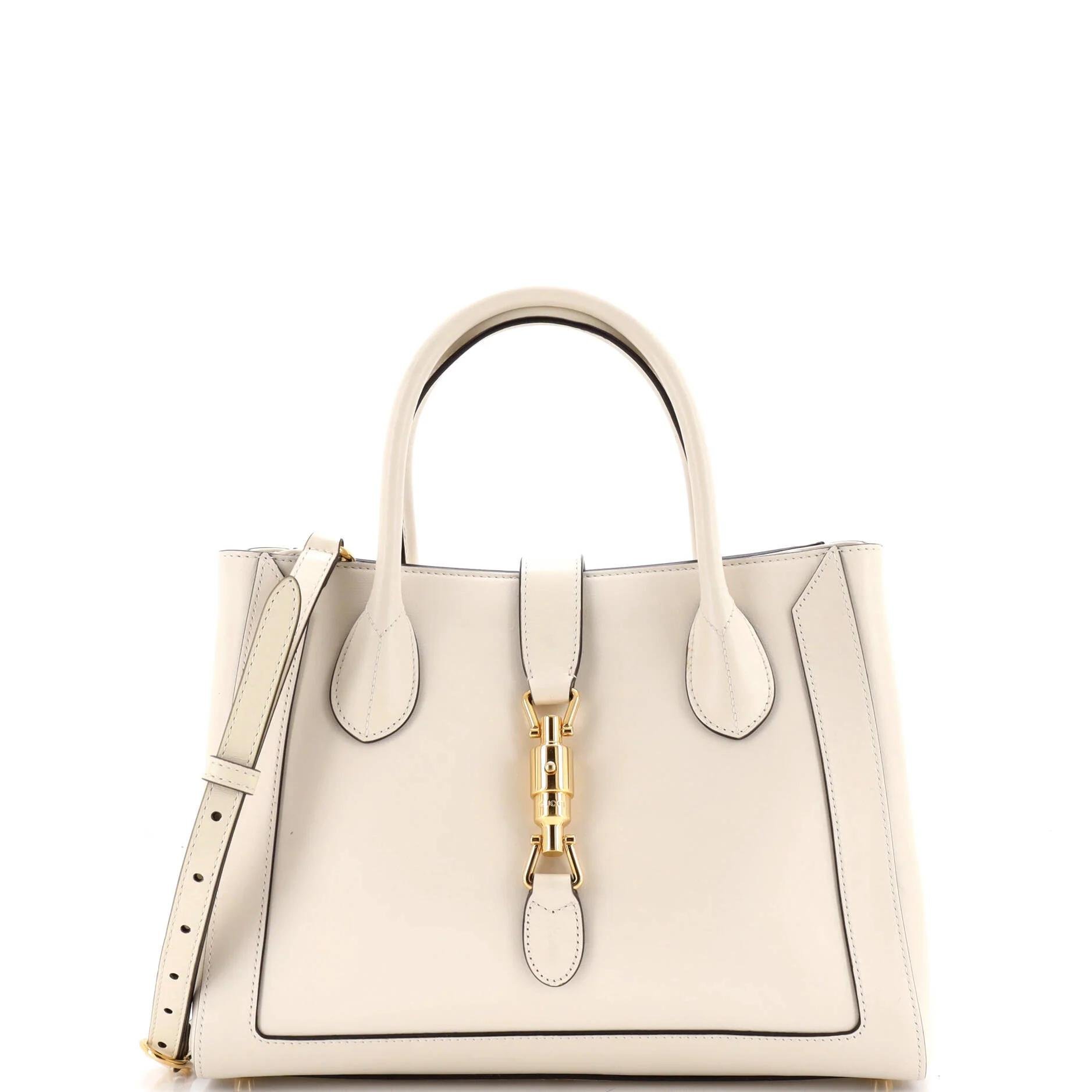 Leather tote