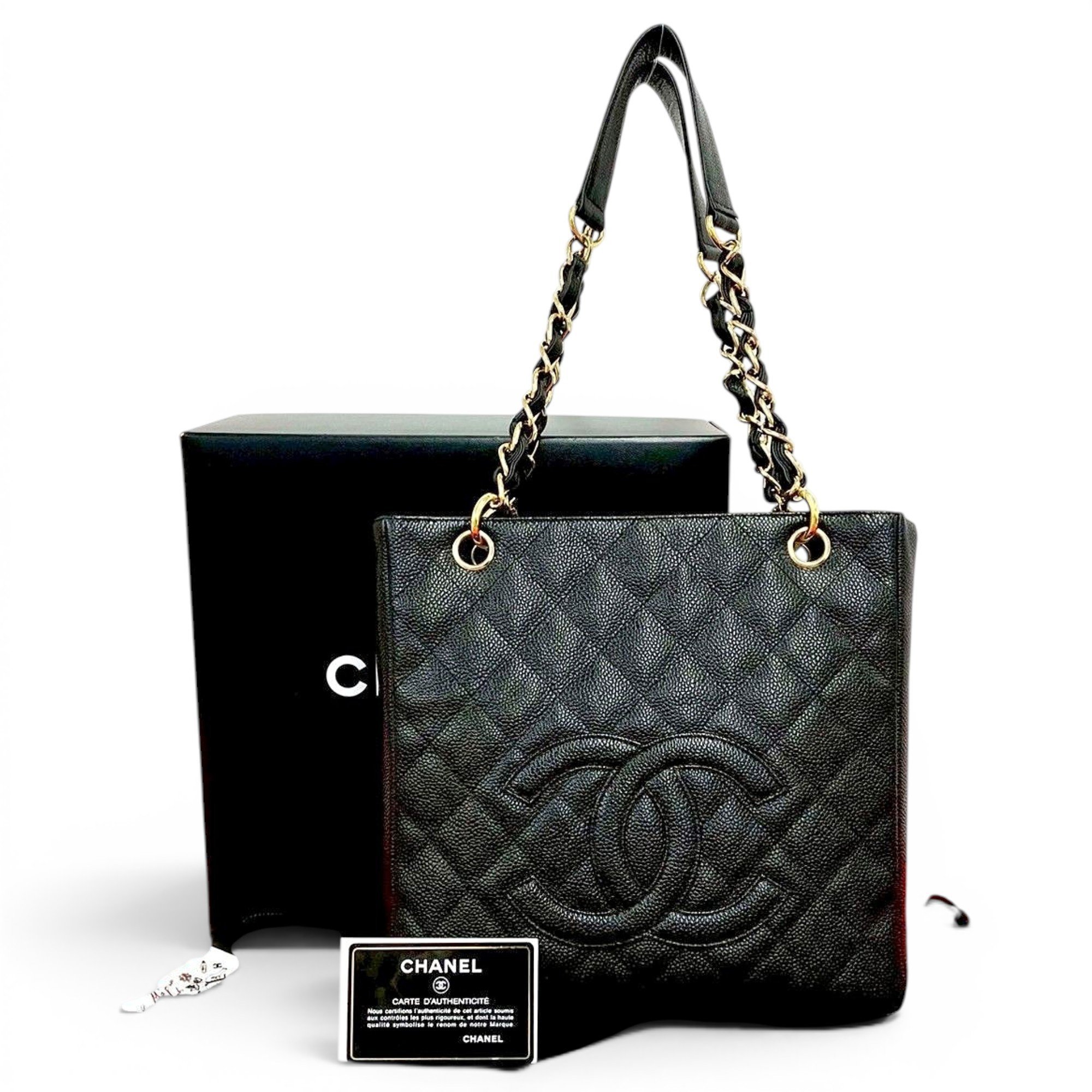 Petite Shopping Tote leather tote