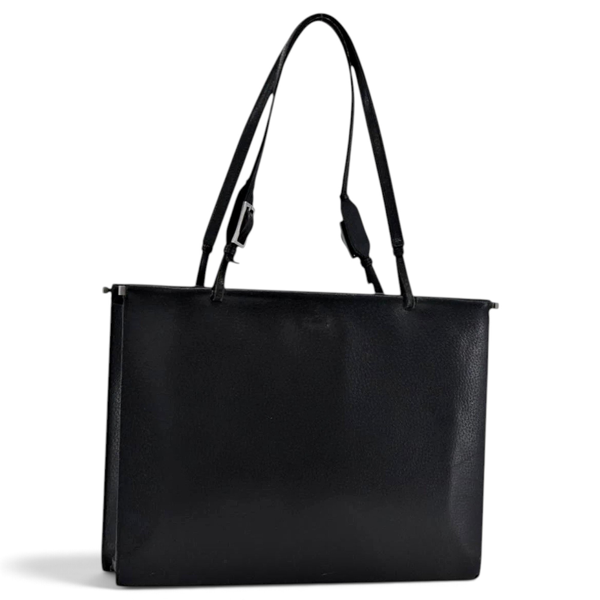 Leather tote