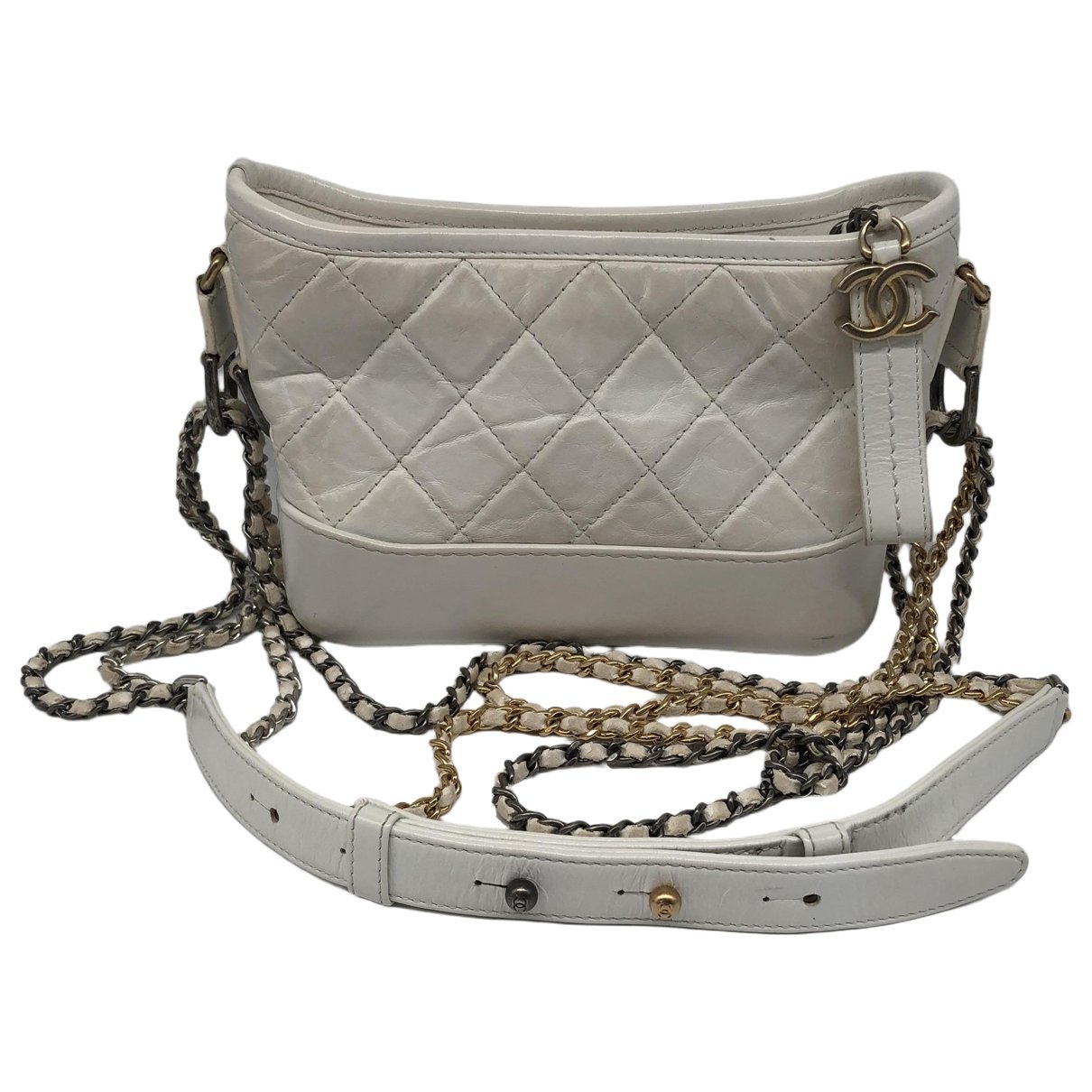 Gabrielle pony-style calfskin handbag