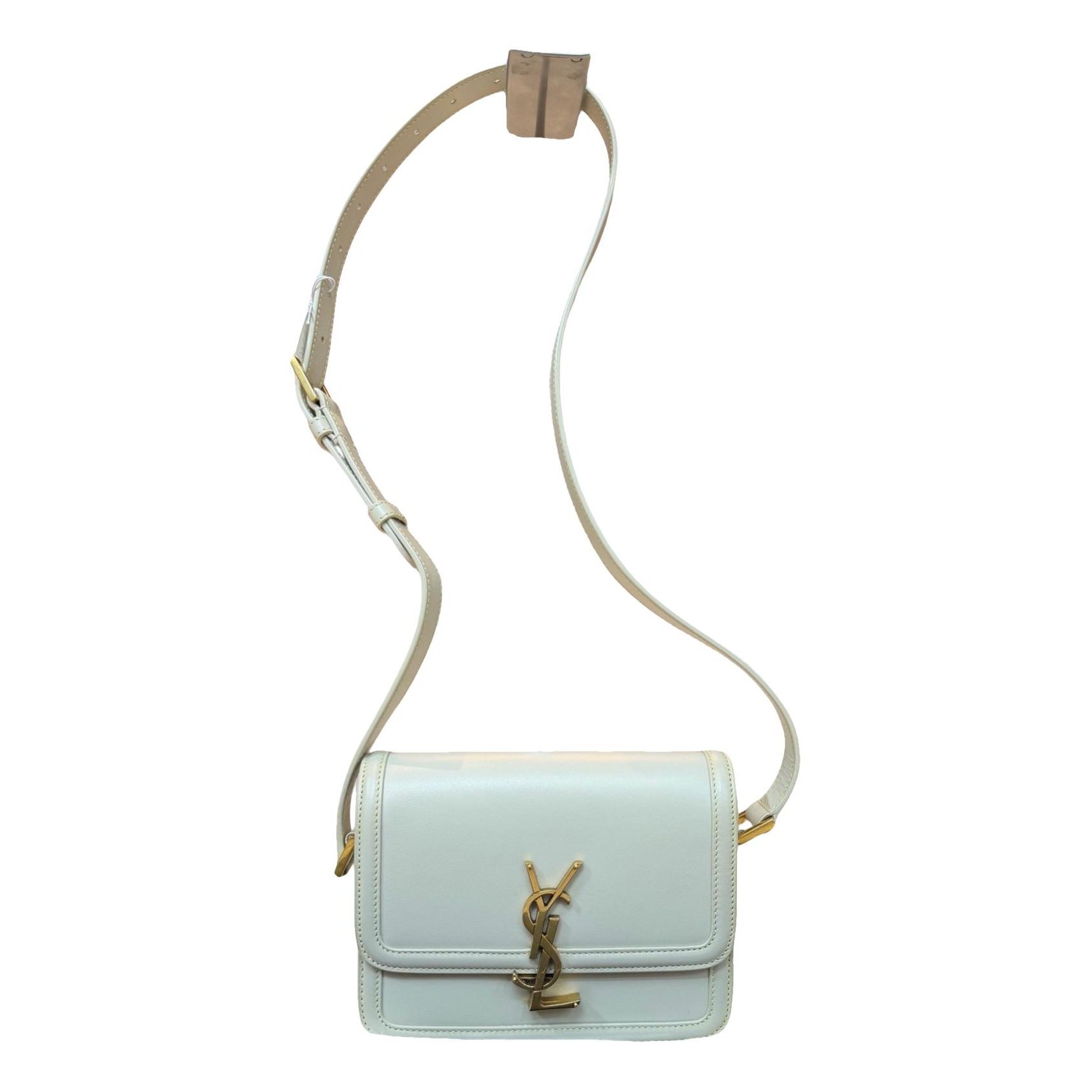 Solférino leather handbag