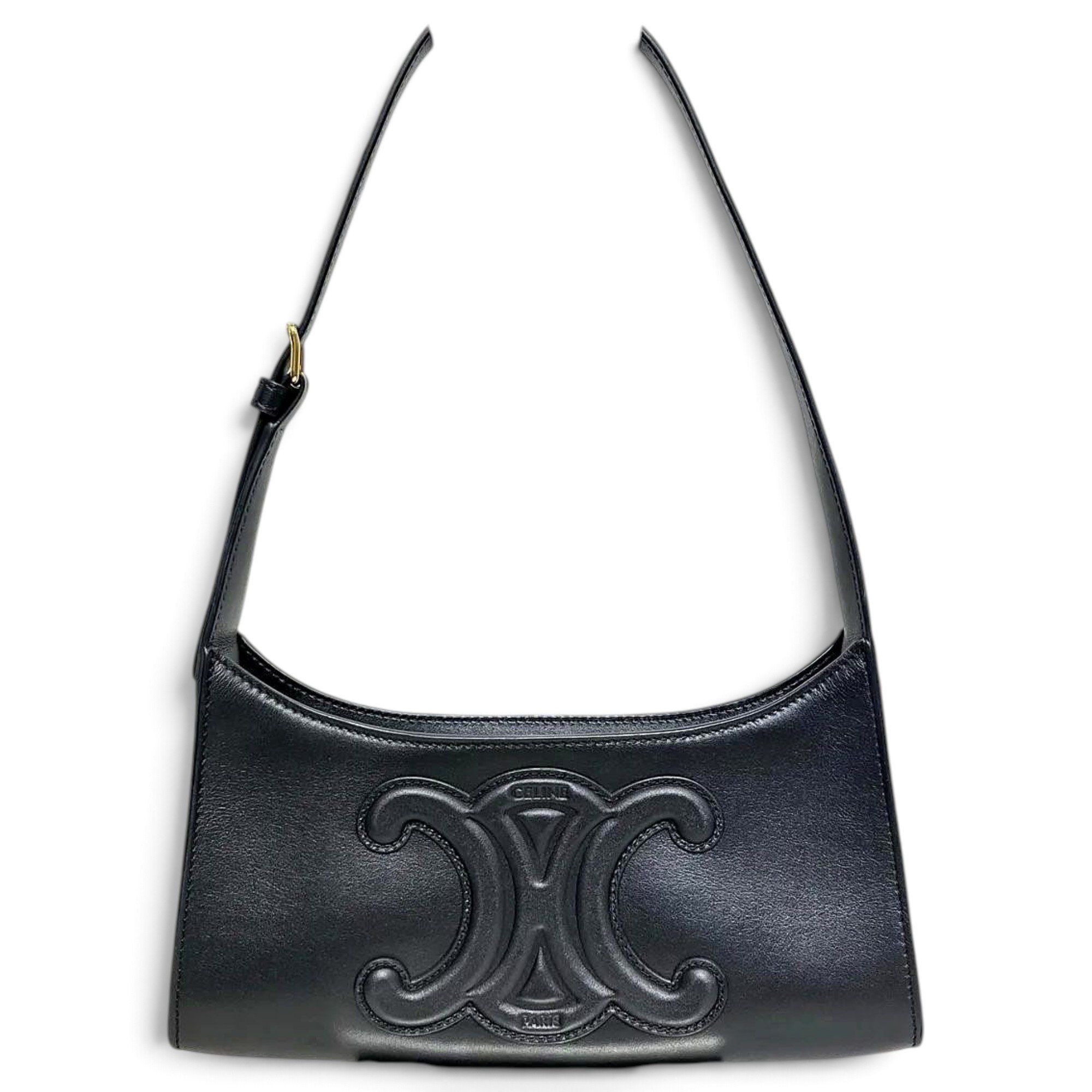 Triomphe leather handbag