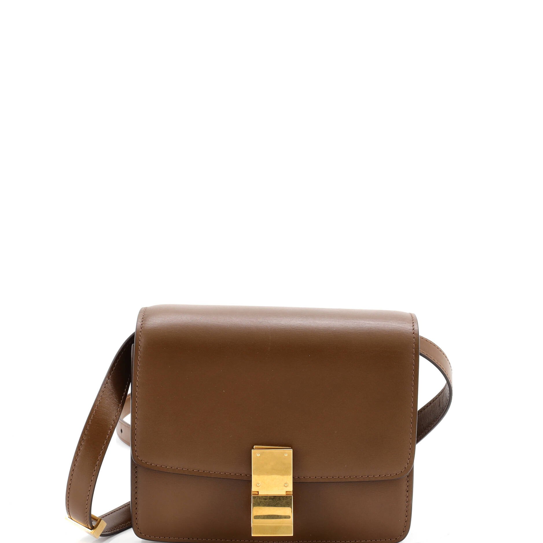 Classic Box Bag Smooth Leather Small