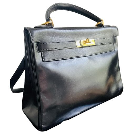 Kelly 32 leather handbag