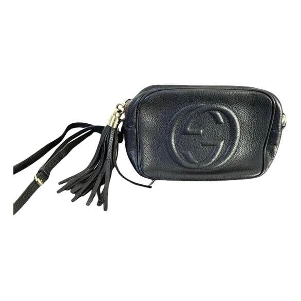 Leather crossbody bag