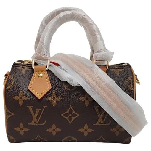 Nano Speedy / Mini HL leather handbag