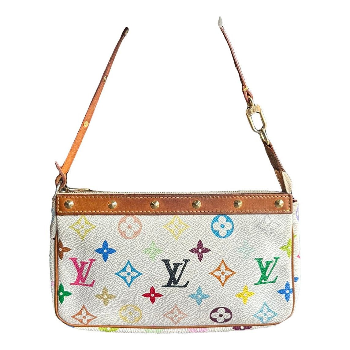 Pochette Accessoire leather handbag