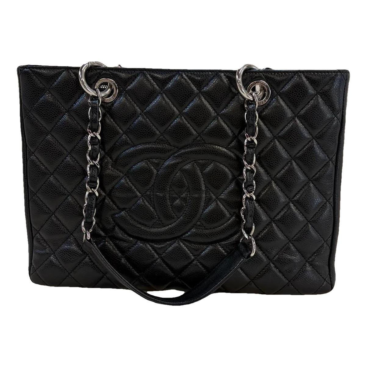 Leather tote