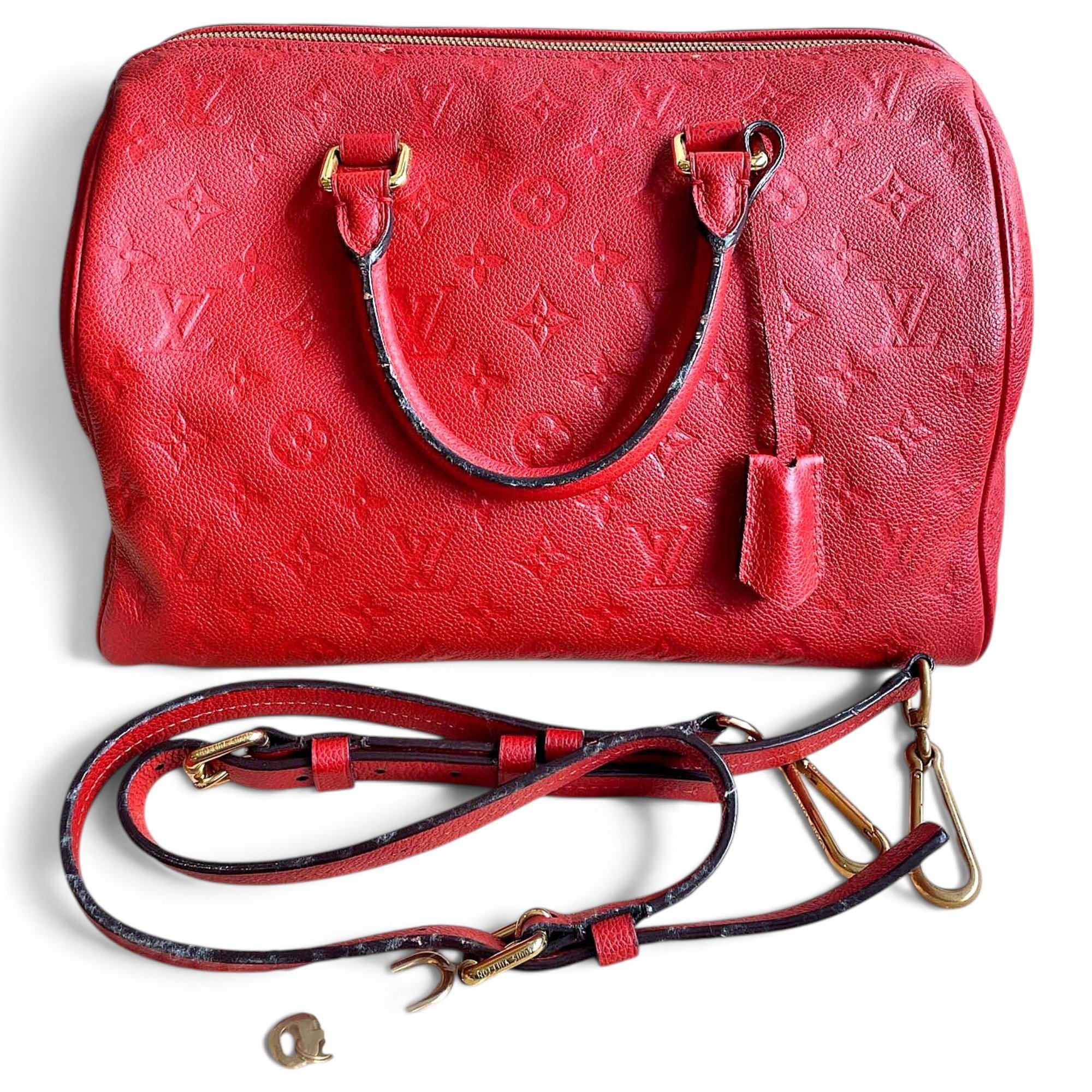Louis Vuitton Speedy Bandoulière leather handbag