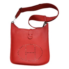 Hermes Evelyne Handbag Clemence Leather
