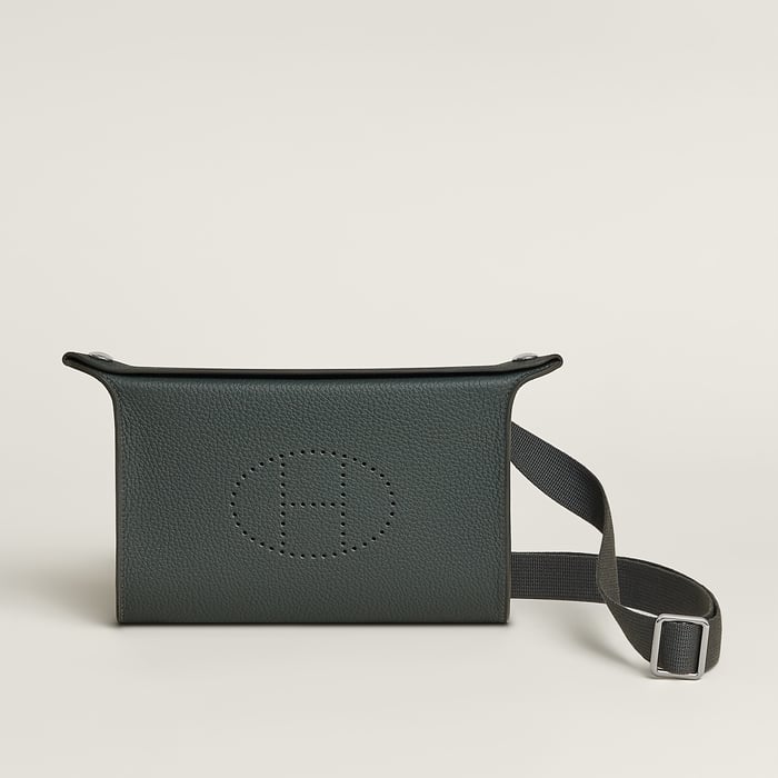 Vert Mangrove Hermès Videpoches Bag