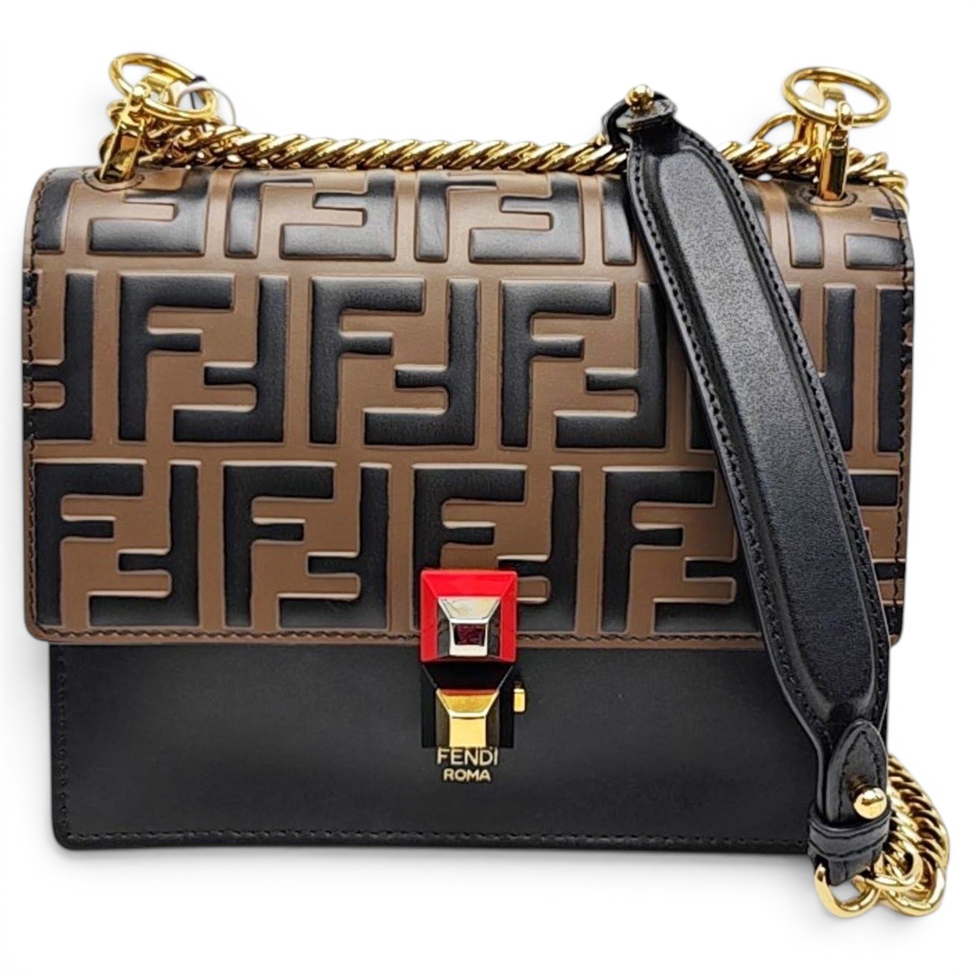 Kan I leather handbag