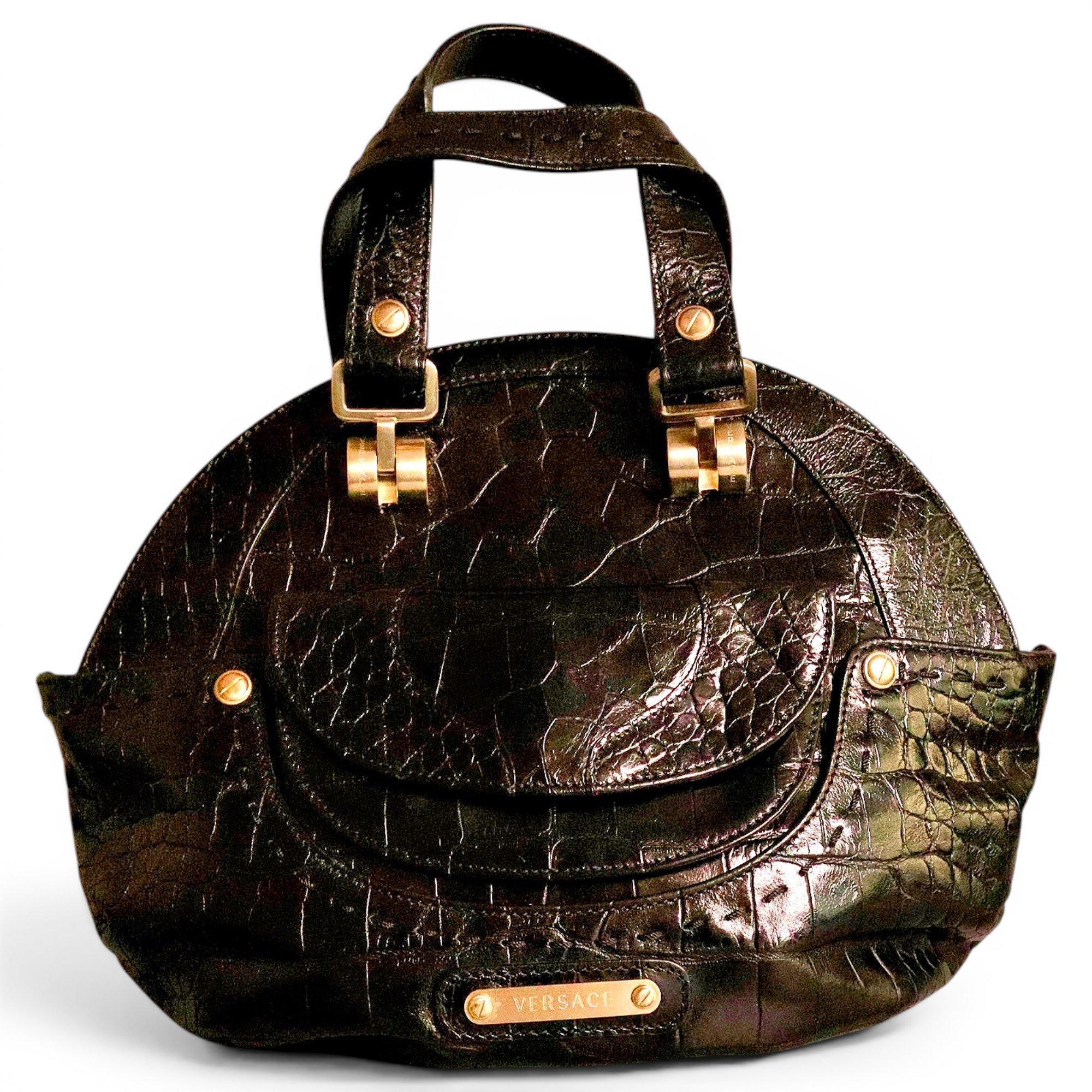 Leather handbag