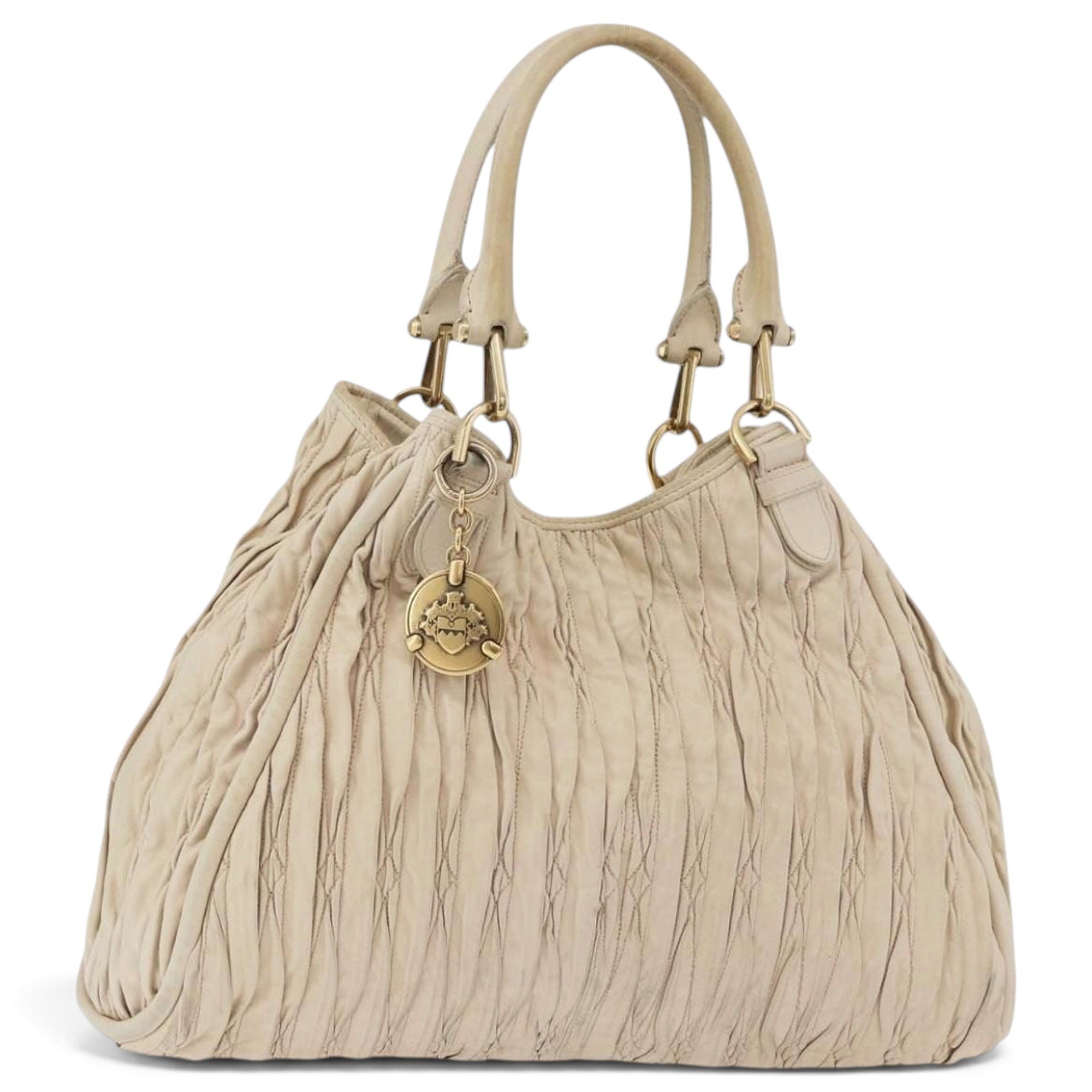 Leather tote
