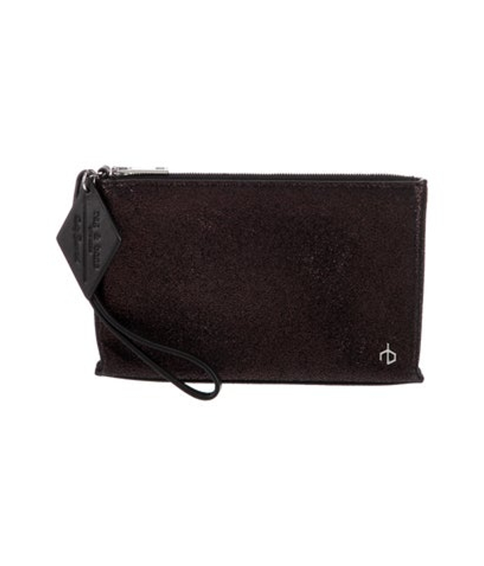 Rag & Bone Bone Suede Clutch