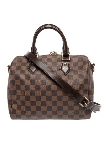Damier Ebene Speedy Bandouliere 25