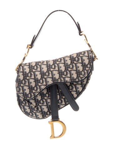 Oblique Jacquard Oblique Saddle Mini