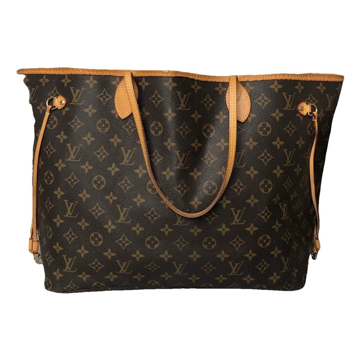 Neverfull leather handbag