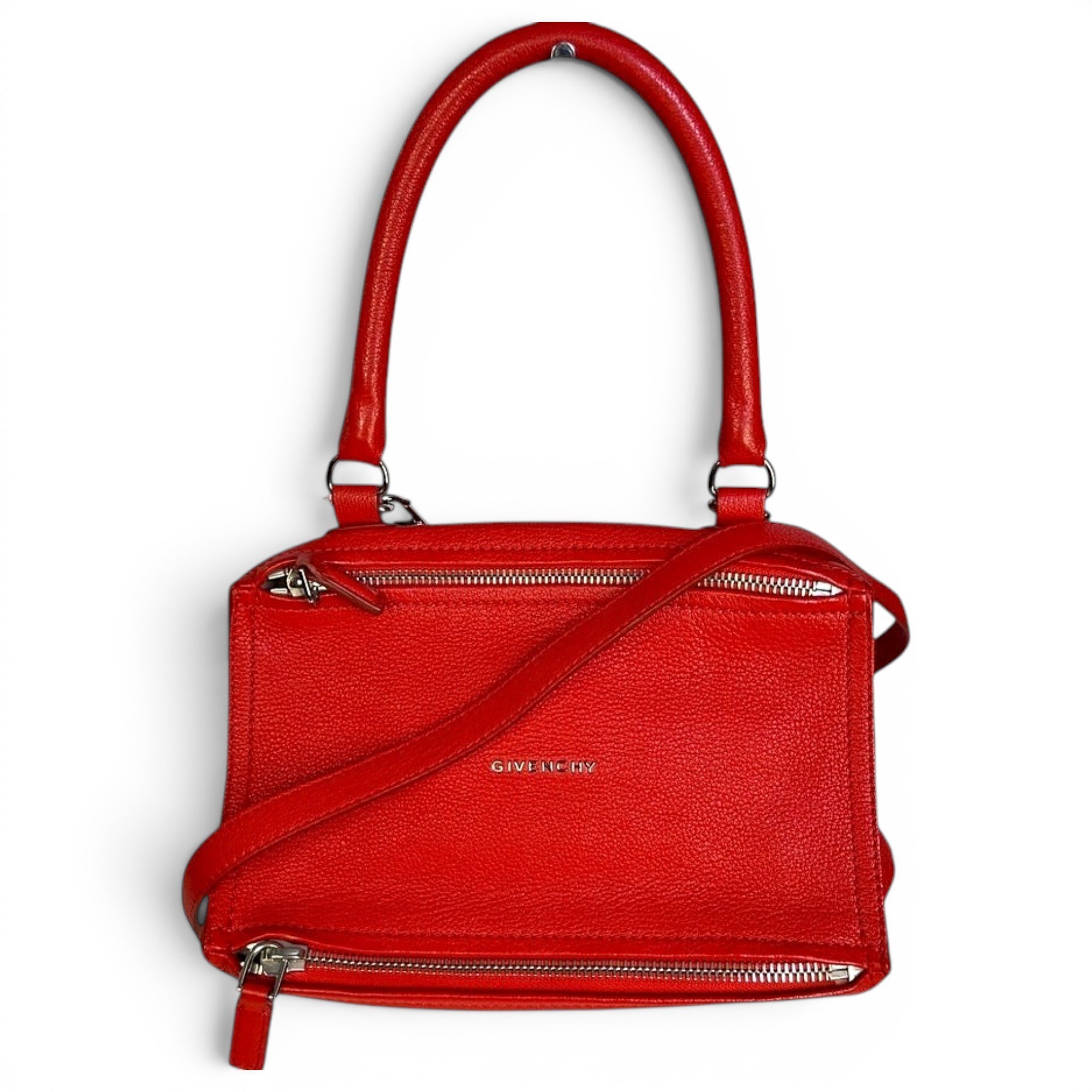Pandora leather satchel