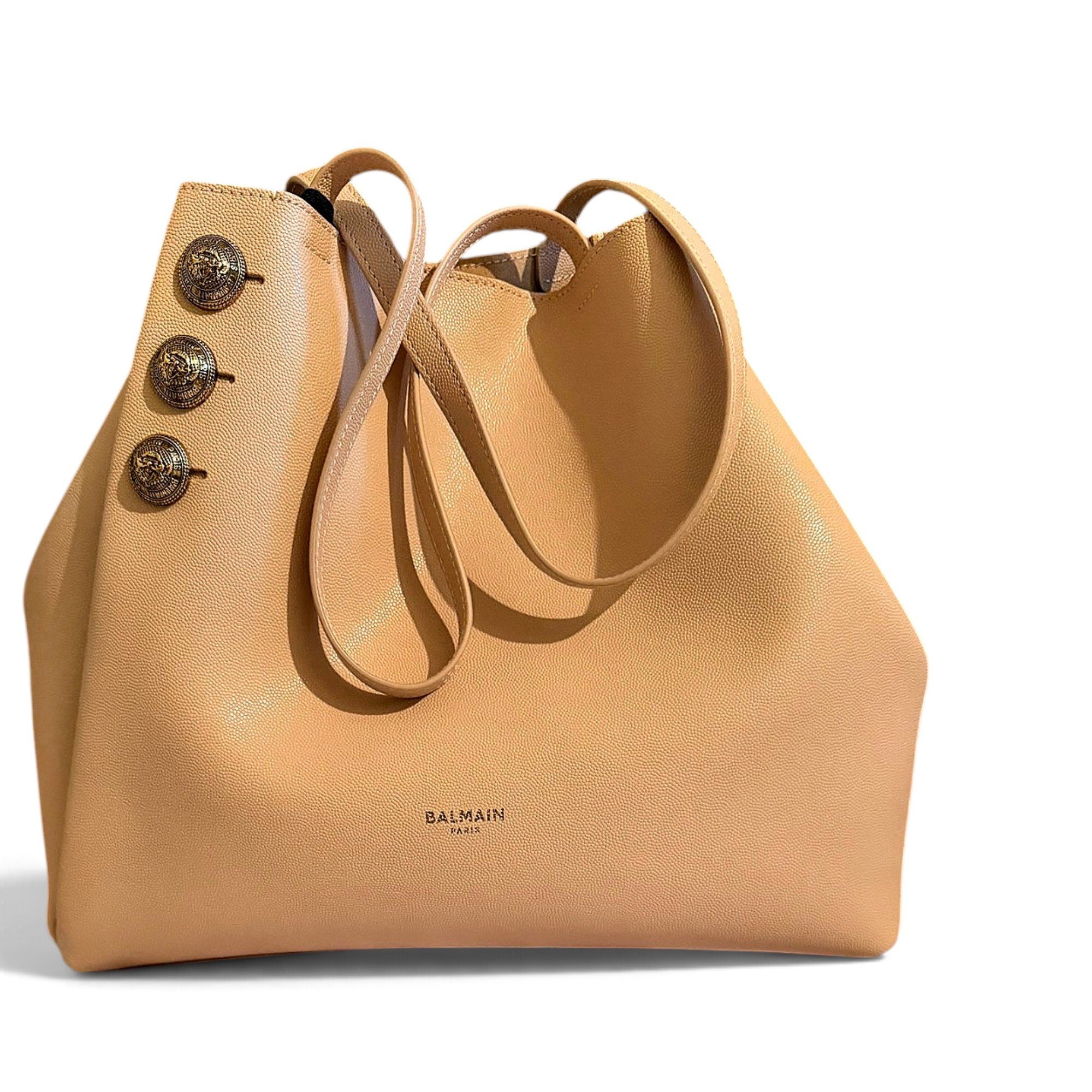Leather tote