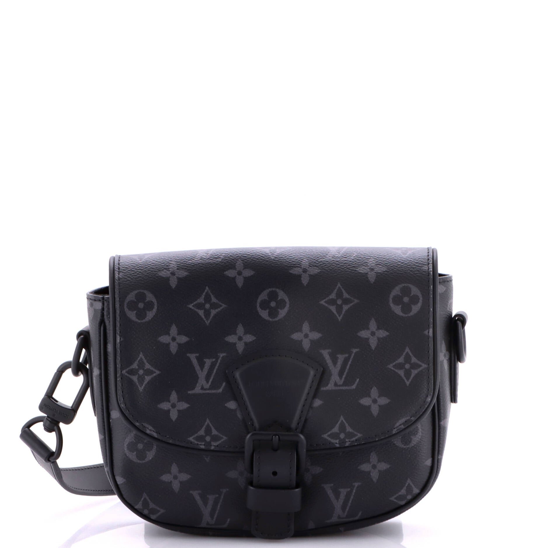 Montsouris Messenger Bag Monogram Eclipse Canvas PM