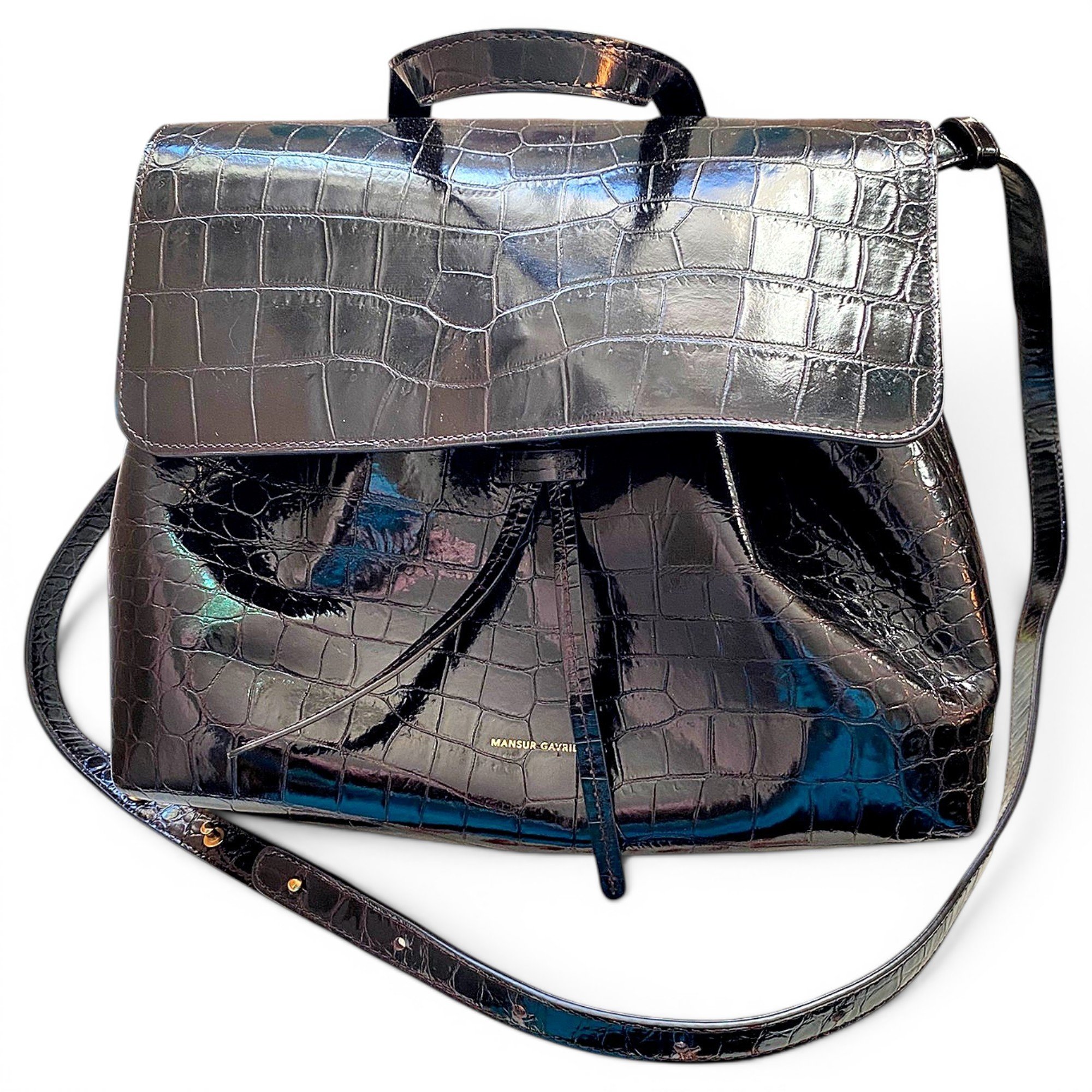 Lady leather crossbody bag