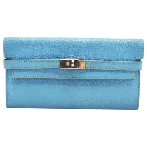 Kelly to go leather clutch bag