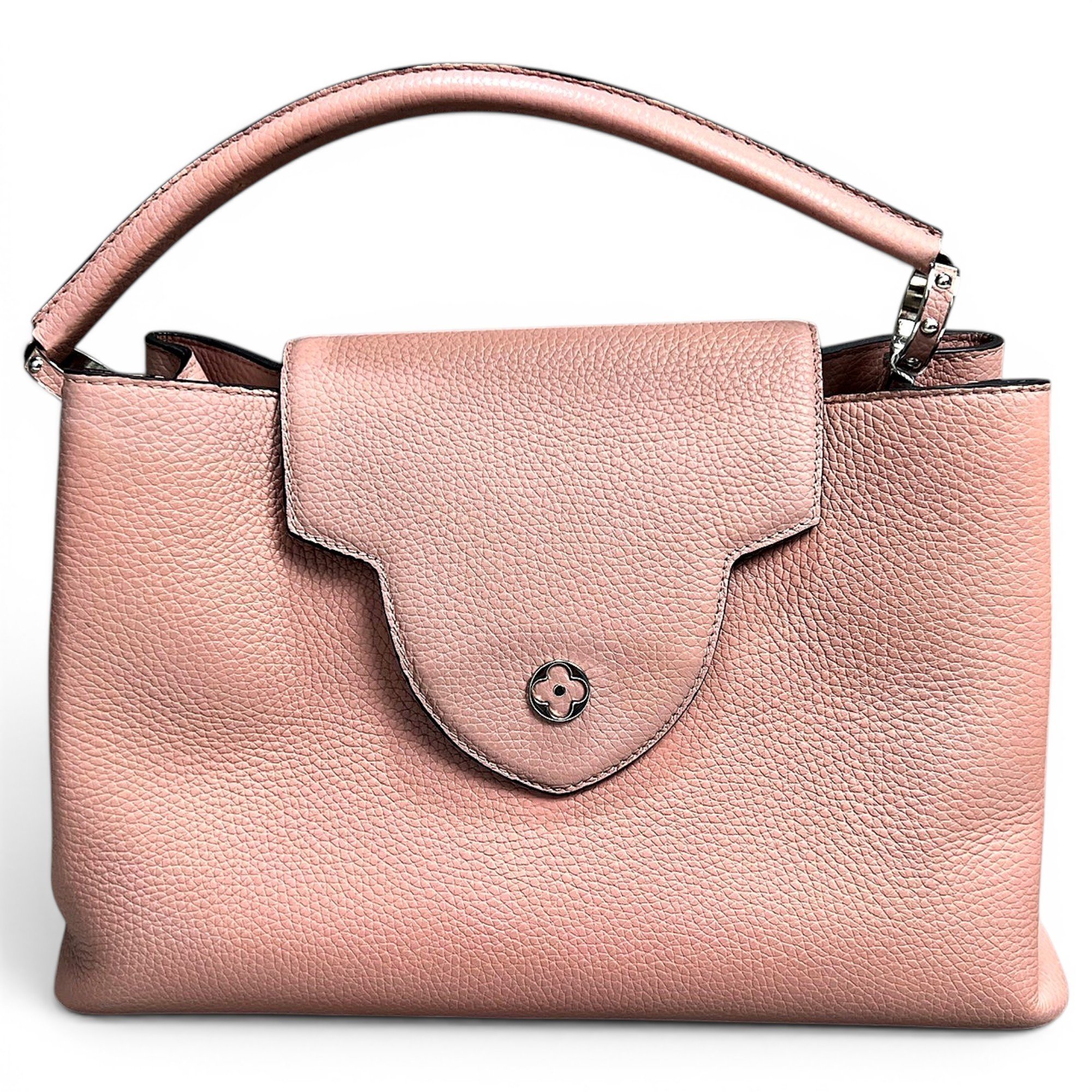 Capucines leather handbag