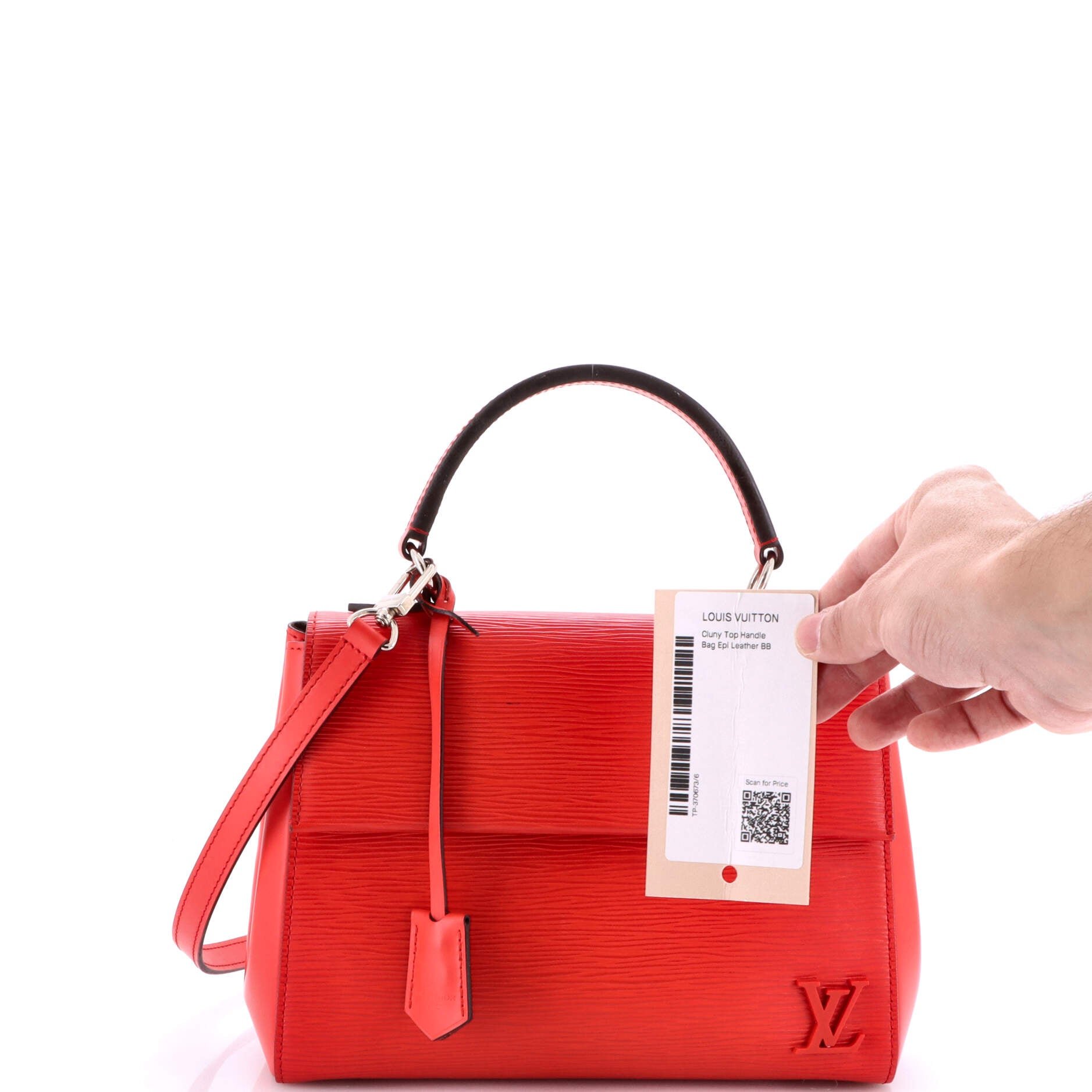 Louis Vuitton Cluny Top Handle Bag Epi Leather BB