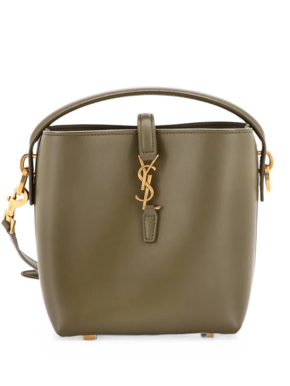 Le 37 Leather Mini bucket bag