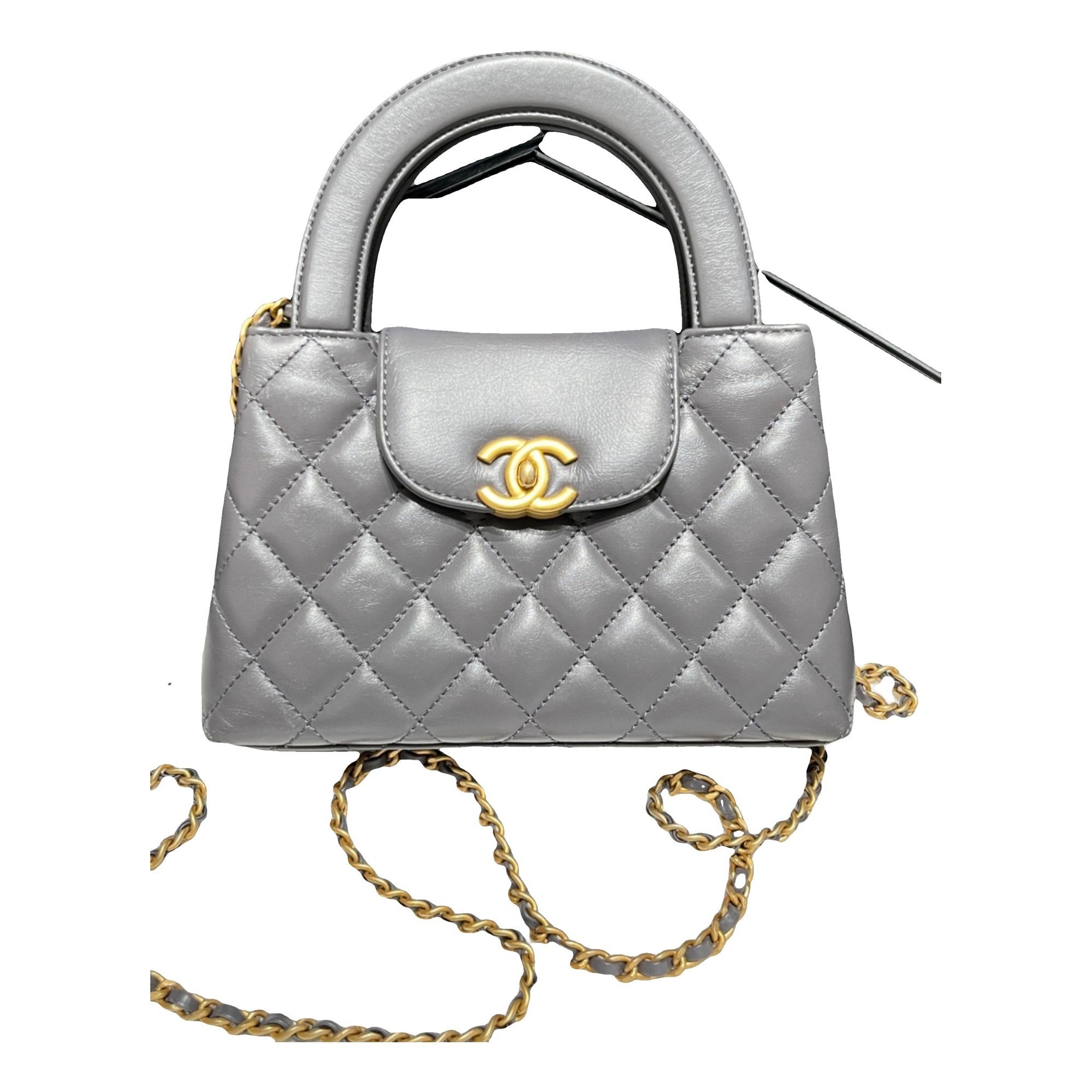 Mini Shopping leather bag